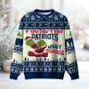 Grnch If You Don't Like Patriots Merry Kissyass Ugly Christmas Sweater 2