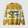 Grnch If You Don't Like Steelers Merry Kissyass Ugly Christmas Sweater