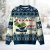 Grnch If You Don't Like Texans Merry Kissyass Ugly Christmas Sweater 2