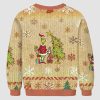 Grnchmas Whimsical Tree Ugly Christmas Sweater 3