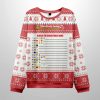 Guess The Christmas Song Question On The Front Answer On The Back Ugly Christmas Sweater 2