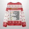 Guess The Christmas Song Question On The Front Answer On The Back Ugly Christmas Sweater 3