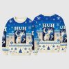 Huh Cat Funny Dank Meme Moon Ugly Christmas Sweater
