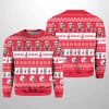 Huskers Go Big Red Ugly Christmas Sweater