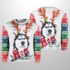 Husky Dog Ugly Christmas Sweater