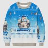 I Eat Cement Funny Cat Meme Ugly Christmas Sweater 2