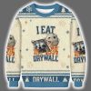 I Eat Drywall Ugly Christmas Sweater 2