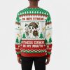 Im Into Fitness Fitness Cookie In My Mouth Ugly Christmas Sweater 2
