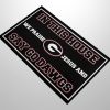 In This House We Praise Jesus And Say Go Dawgs Doormat 3