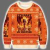 Its Past My Bedtime Funny Skeleton Meme Ugly Christmas Sweater 2