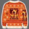 Its Past My Bedtime Funny Skeleton Meme Ugly Christmas Sweater 3
