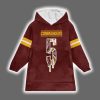 JD 5 Washington Football Unisex Blanket Hoodie 2