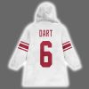JD 6 New York Football Unisex Blanket Hoodie 3