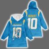 J.H 10 Los Angeles Football Unisex Blanket Hoodie