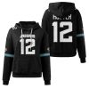 Jaguars Travis Hunter 12 Waffle Hoodie 2