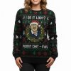 Jay Renshaw Do It Lady Merry Chit – mas Ugly Christmas Sweater 2