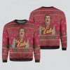 Jay Renshaw Merry Chit I Do It Ugly Christmas Sweater 4