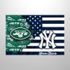 Jets x Yankees Personalized Flag