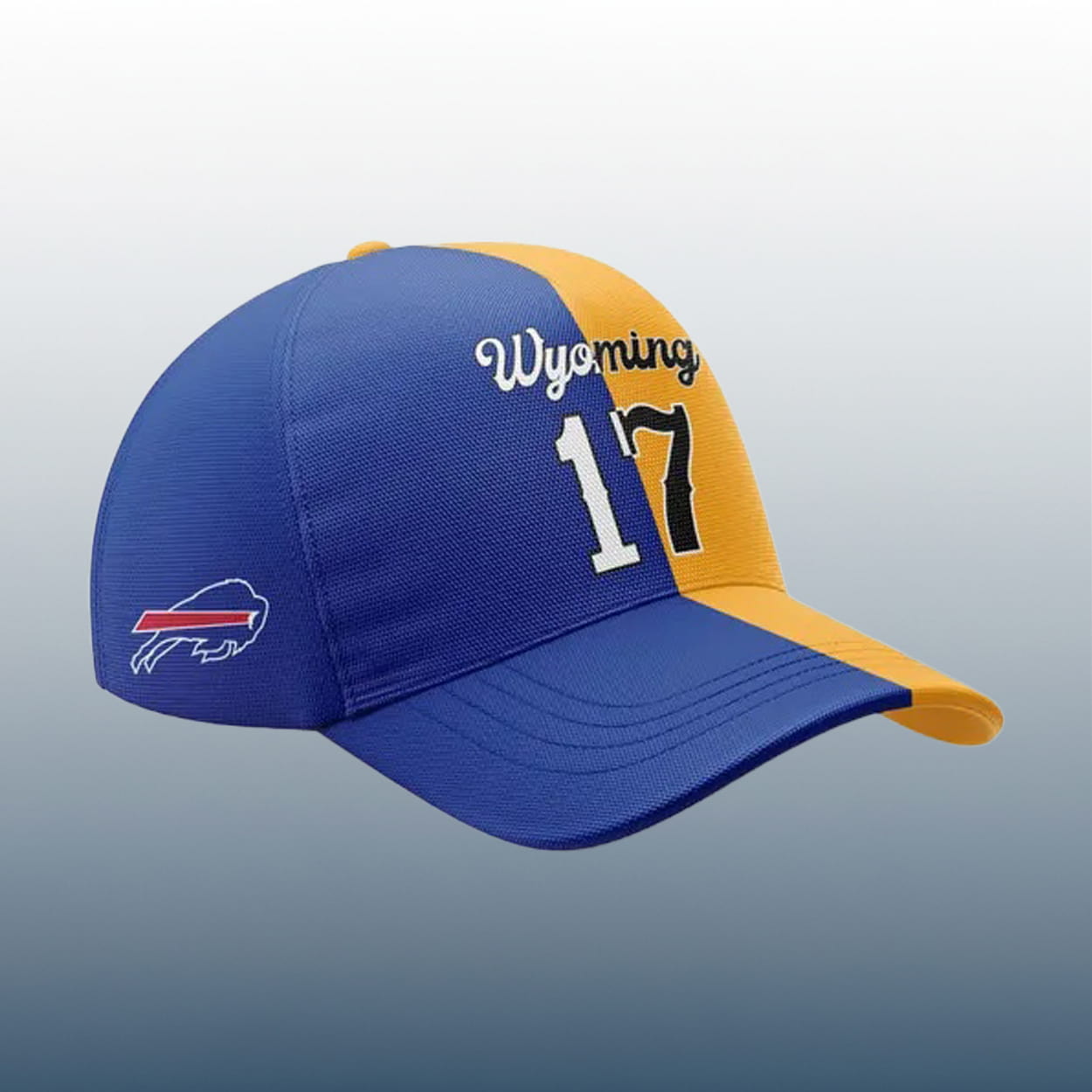 Josh Allen 17 Bills x Wyoming 2025 Hat Josh Allen 17 Bills x Wyoming 2025 Hat