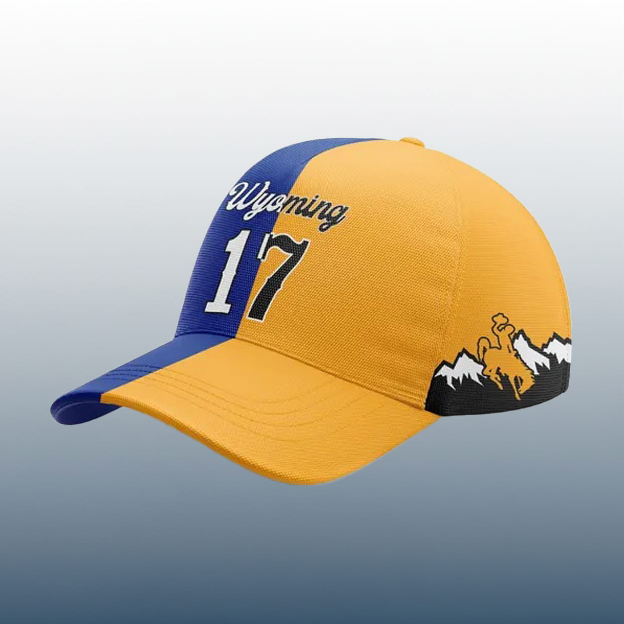 Josh Allen 17 Bills x Wyoming 2025 Hat 2 Josh Allen 17 Bills x Wyoming 2025 Hat 2