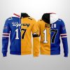 Josh Allen 17 Bills x Wyoming 2025 Hoodie Joggers Cap