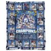 LA Dodgers 2025 World Champs Blanket