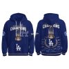 LA Dodgers World Series Champions 2025 Signature Hoodie Joggers Cap 4