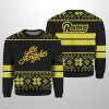 LA Rams 2025 Rivalries Midnight Mode Ugly Christmas Sweater