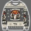 Lactose Tolerant Funny Meme Ugly Christmas Sweater 2