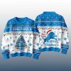 Lions Family Have A Merry Christmas 2025 Ugly Sweater