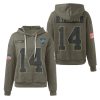 Lions Veterans Day St. Brown 14 Waffle Hoodie