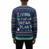 Living The Dream Plan B Ugly Christmas Sweater 2