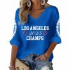 Los Angeles 2025 Champs Waffle Long Sleeve Shirt