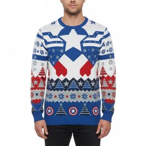 Sam Wilson Captain Ugly Christmas Sweater