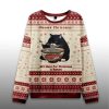 Meowy Christmas Ramen Ugly Christmas Sweater