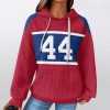 NY Giants Cam Skattebo 44 Waffle Hoodie 2
