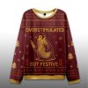 Overstimulated But Festive Penguin Ugly Christmas Sweater 6 Overstimulated But Festive Penguin Ugly Christmas Sweater2