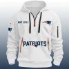 Patriots Est 1971 Quarter Zip Hoodie