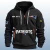 Patriots Est 1971 Quarter Zip Hoodie 4