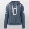 Patriots Rivalry Storm Blue Christian Gonzalez 0 Waffle Hoodie 2