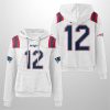 Patriots Tom Brady 12 Waffle Hoodie 3