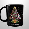 Personalized Bears x Cubs Christmas Tree Mug