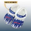 Personalized Bills Winter Christmas Fleece Crocs 2