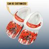 Personalized Browns Winter Christmas Fleece Crocs 2