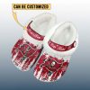 Personalized Buccaneers Winter Christmas Fleece Crocs 2