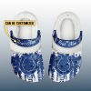 Personalized Colts Winter Christmas Fleece Crocs