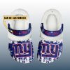Personalized Giants Winter Christmas Fleece Crocs
