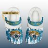 Personalized Jaguars Winter Christmas Fleece Crocs