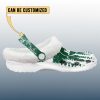Personalized Jets Winter Christmas Fleece Crocs 3