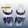 Personalized Patriots Winter Christmas Fleece Crocs